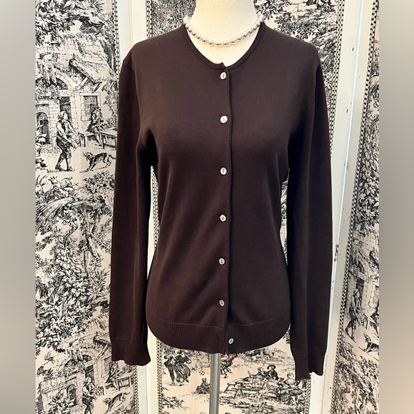 Lands' End Sweaters - NWOT! Lands’ End Lightweight Cardigan, Size S